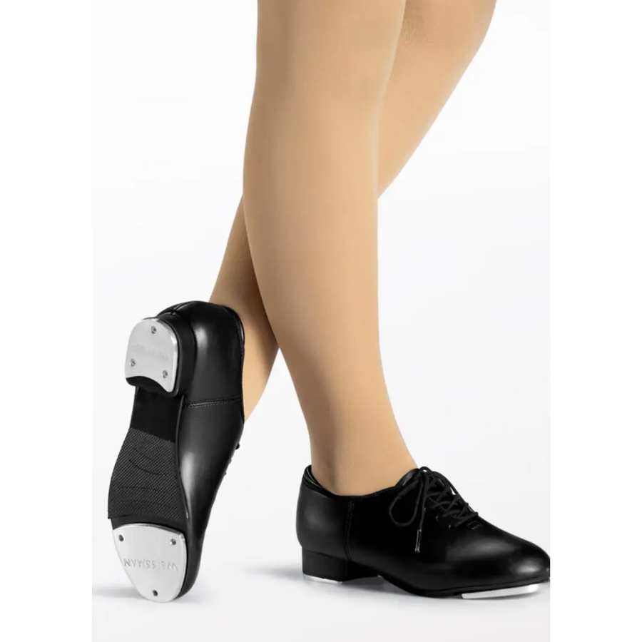 ACADEMY 2 TAP BLACK SHOES